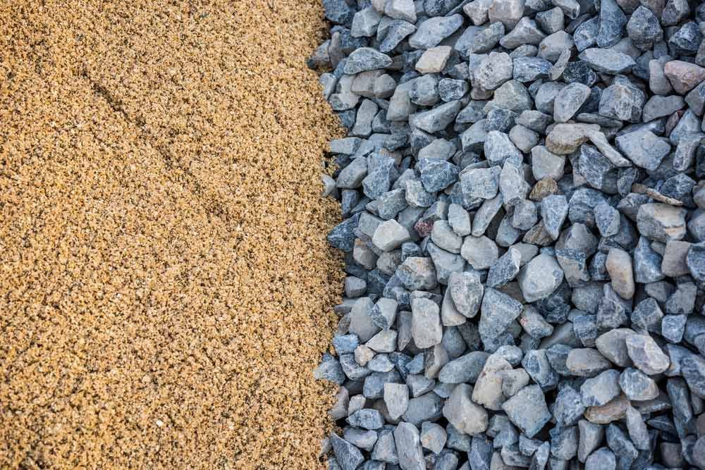 A Pile Of Gravel Next To A Pile Of Sand — Zappala Raw Materials Pty Ltd In Mareeba, QLD
