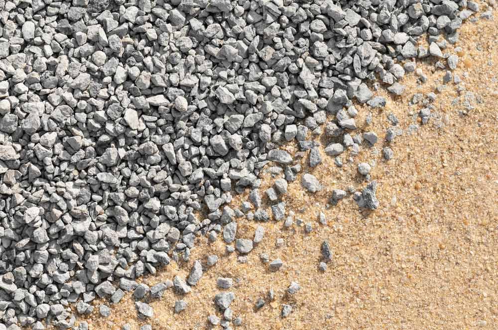 A Pile Of Gravel And Sand On The Ground — Zappala Raw Materials Pty Ltd In Mission Beach, QLD