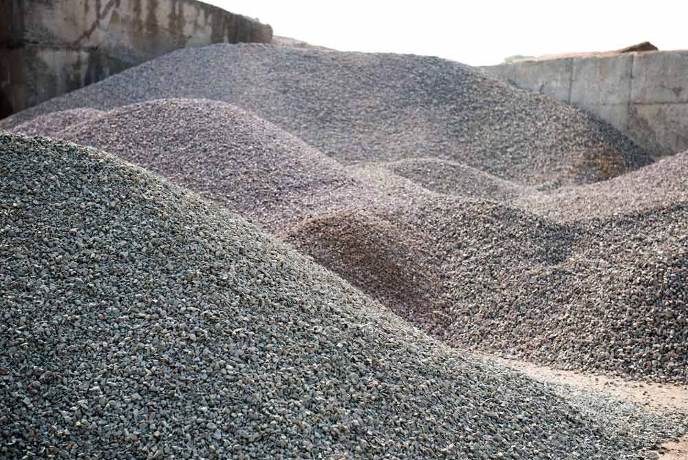A Pile Of Gravel Is Stacked On Top Of Each Other In A Pile — Zappala Raw Materials Pty Ltd In Port Douglas, QLD