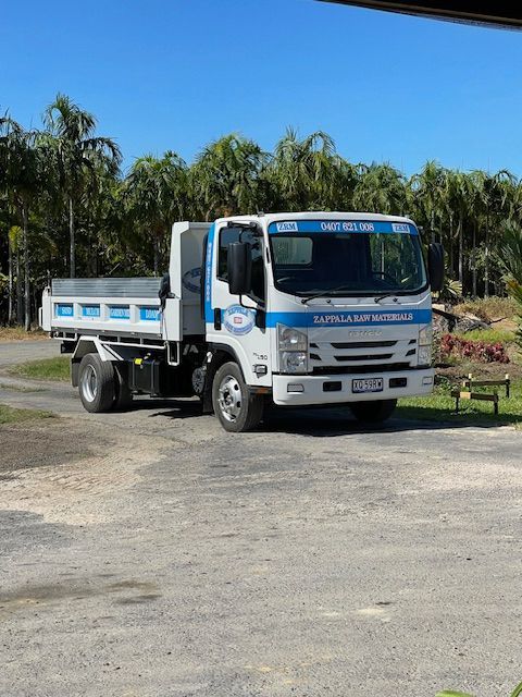 A Pile Of Rocks In A Quarry — Zappala Raw Materials Pty Ltd In Cairns, QLD