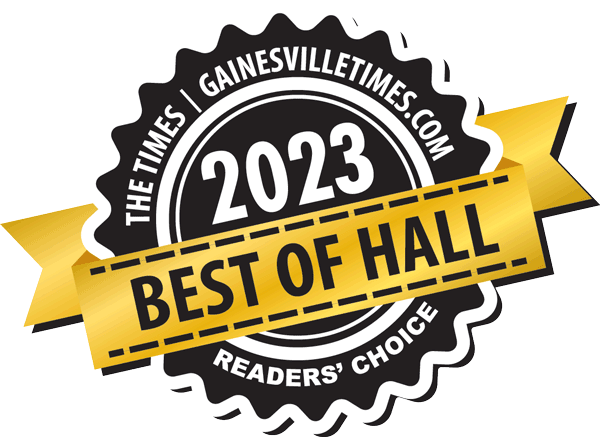 A gold and black 2023 Best of Hall Readers' Choice award seal. | Pro Import Automotive Service and Repair