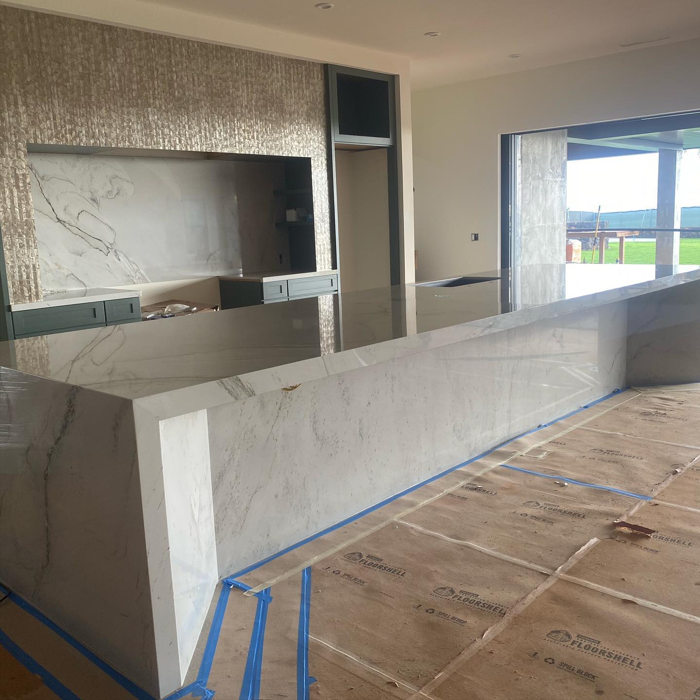 kitchen countertop installation