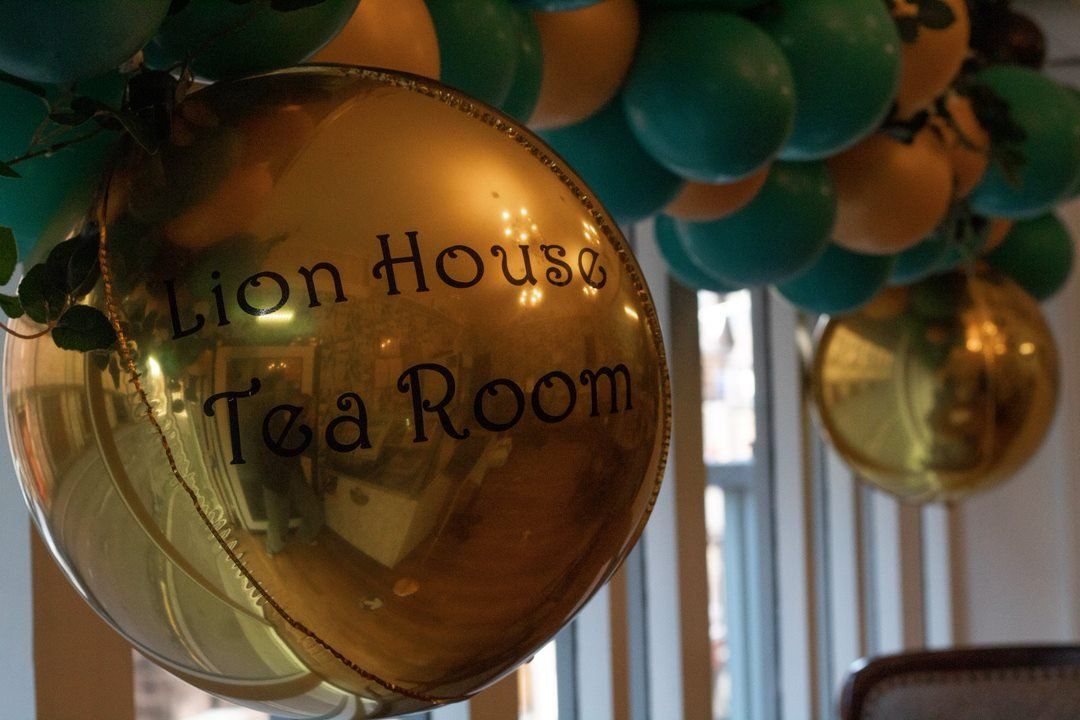 Golden balloon with