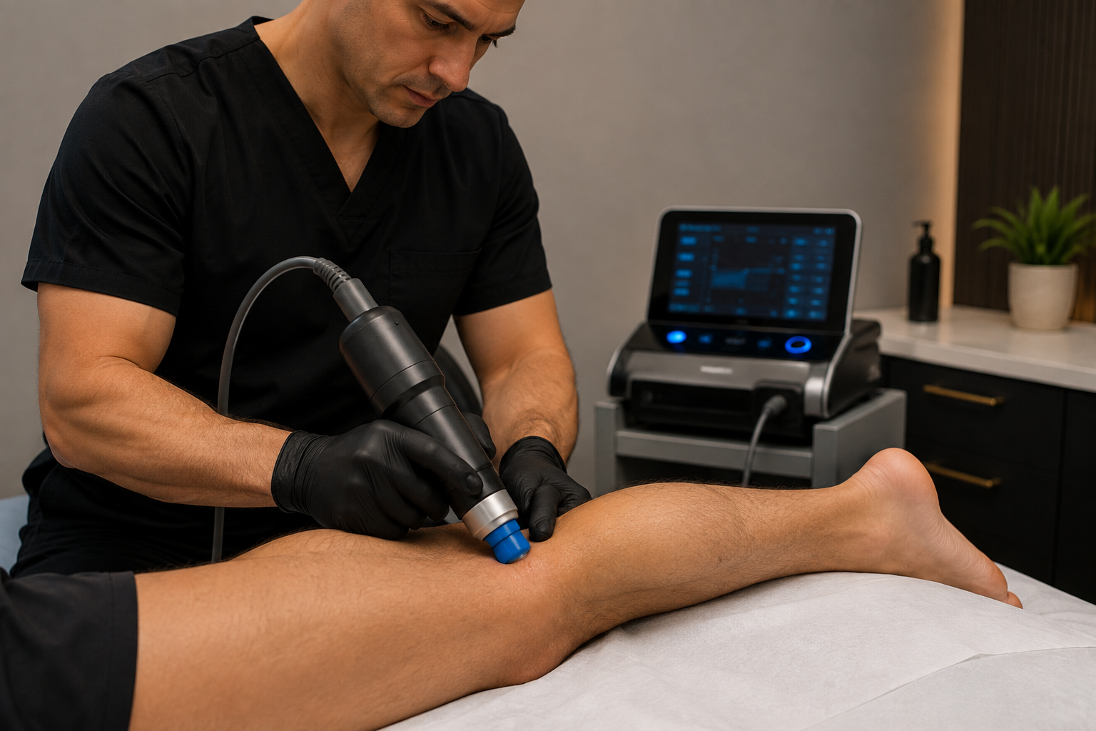 Targeted shockwave therapy as used within the CoreRelink Neuropathy program