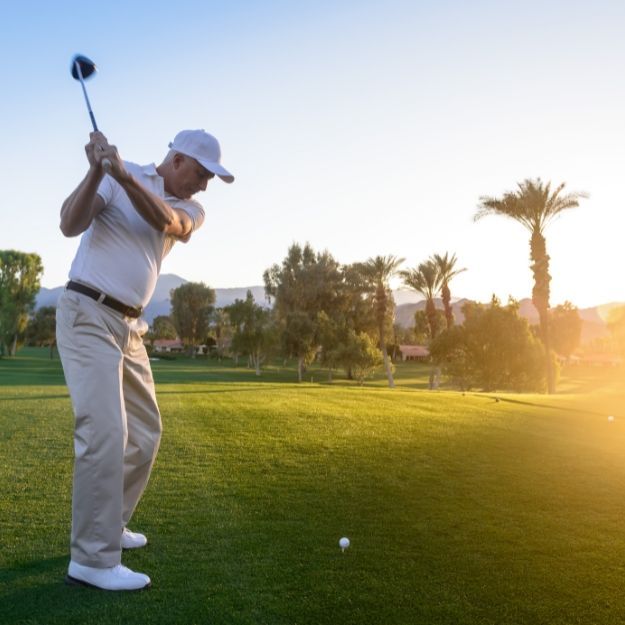 Golfing