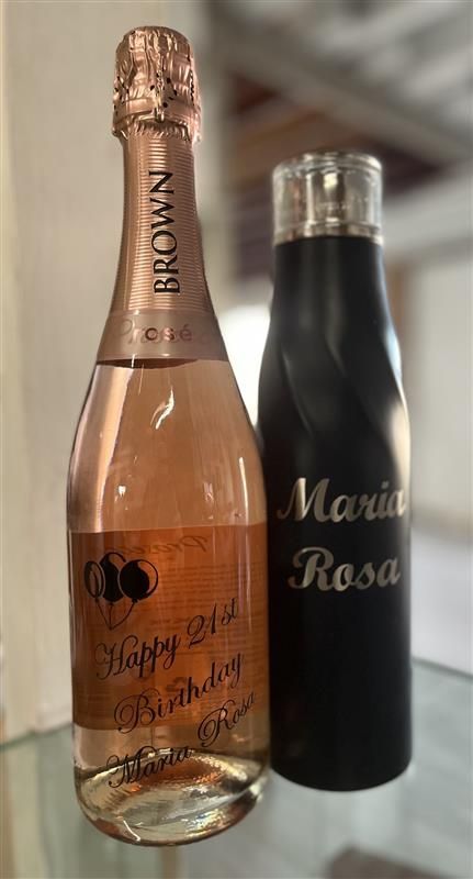 Custom Engraved Bottles— Jimani Trophies & Engraving In Dapto, NSW