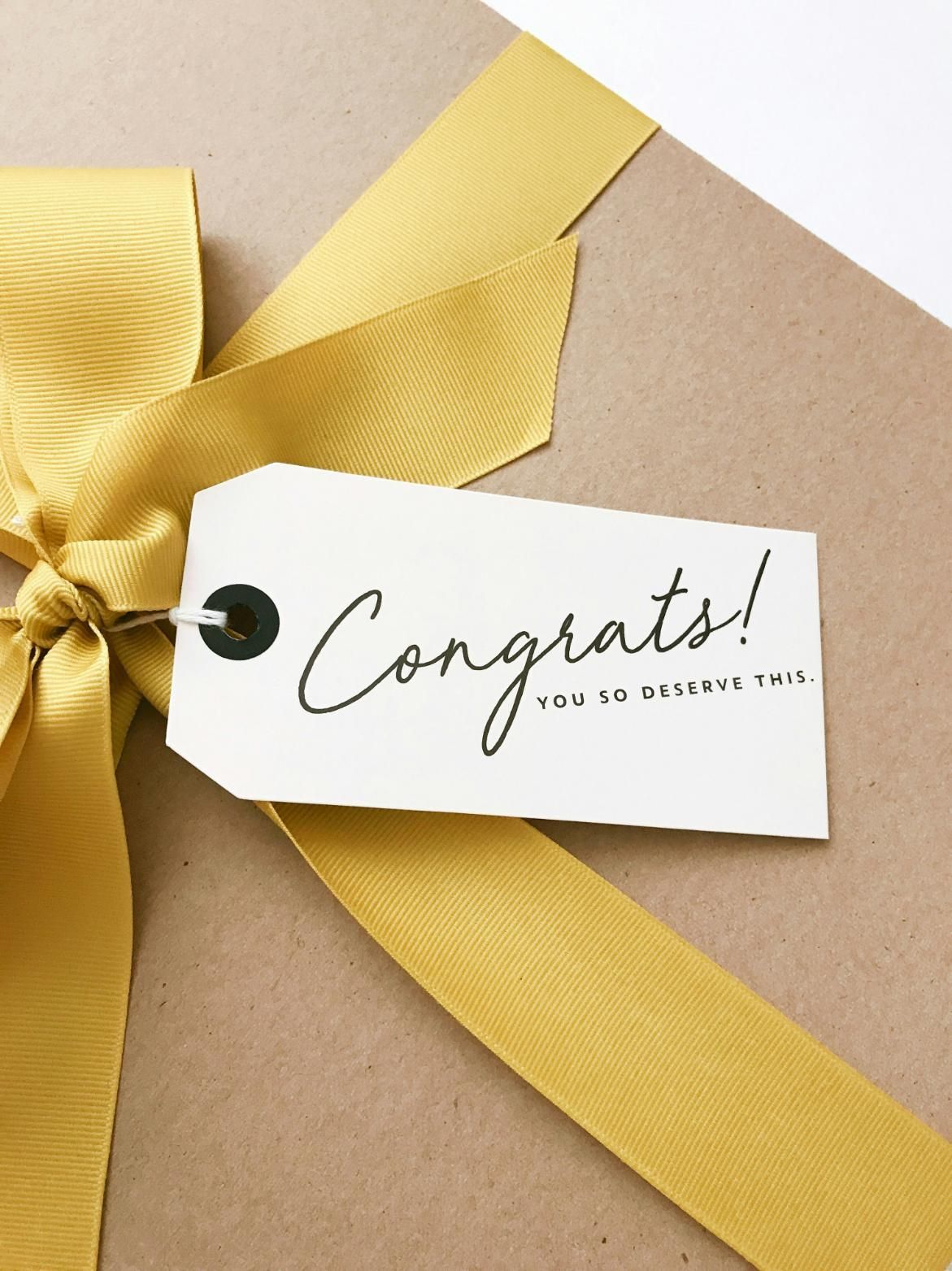 Gift Box With Congrats Gift Tag — Jimani Trophies & Engraving In Dapto, NSW