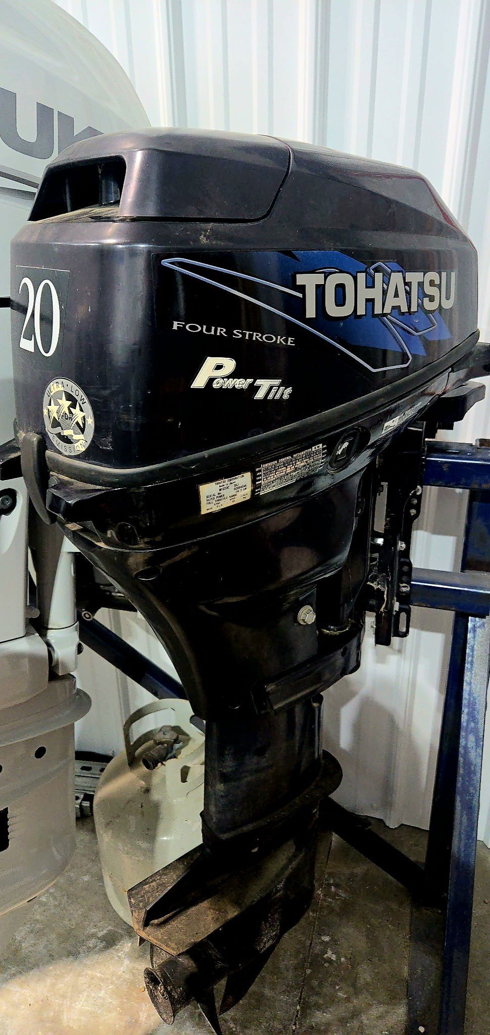 Electric Start, Power Trim, Runs Great, Comes with Controls