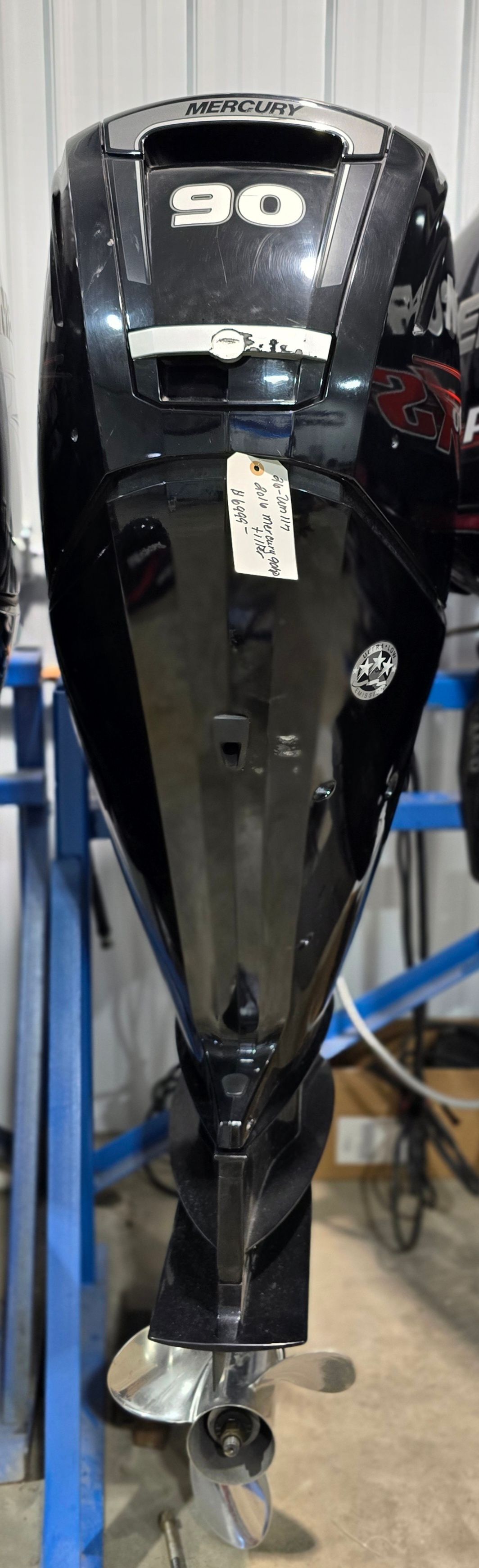 2016 90hp Mercury Big Tiller