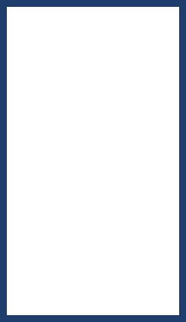 White rectangle framed by a navy blue border.