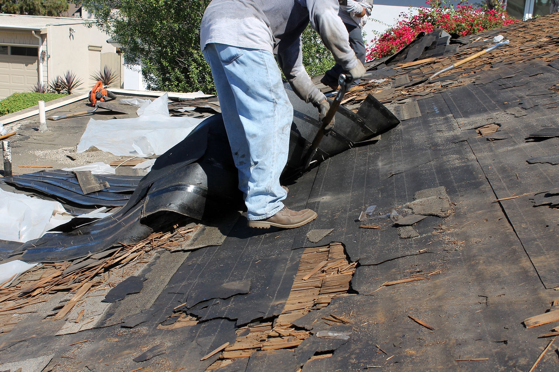Removing Old Roof