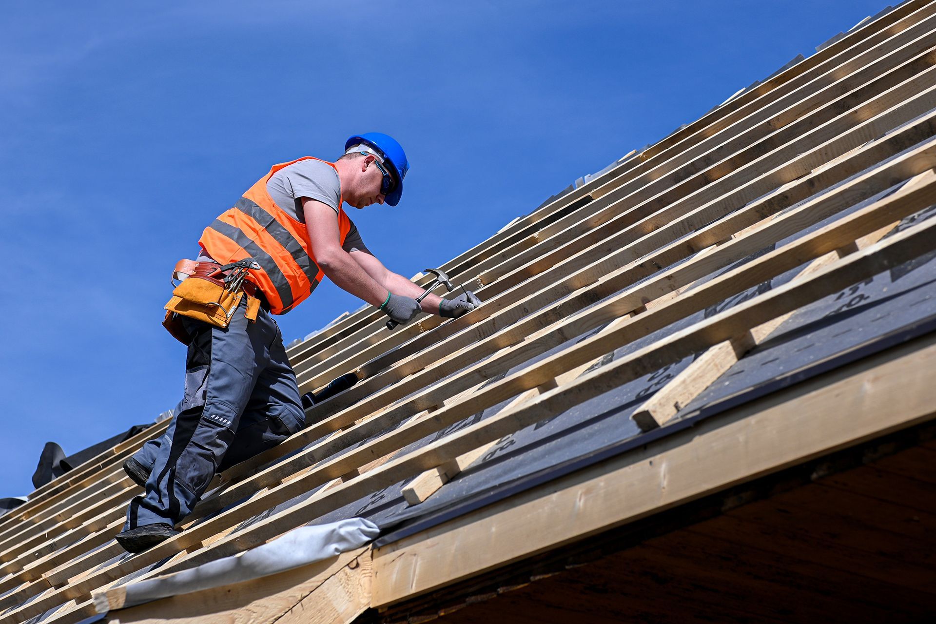 Installing Roof