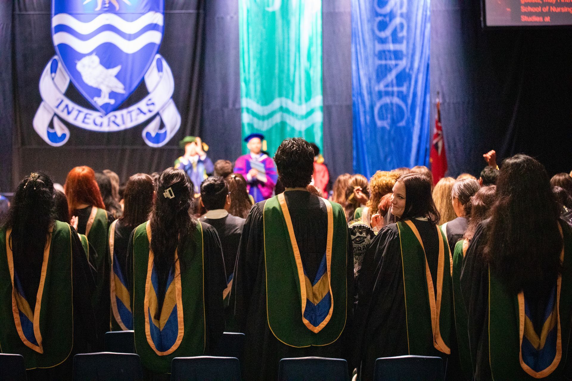 A group of Nipissing University grads