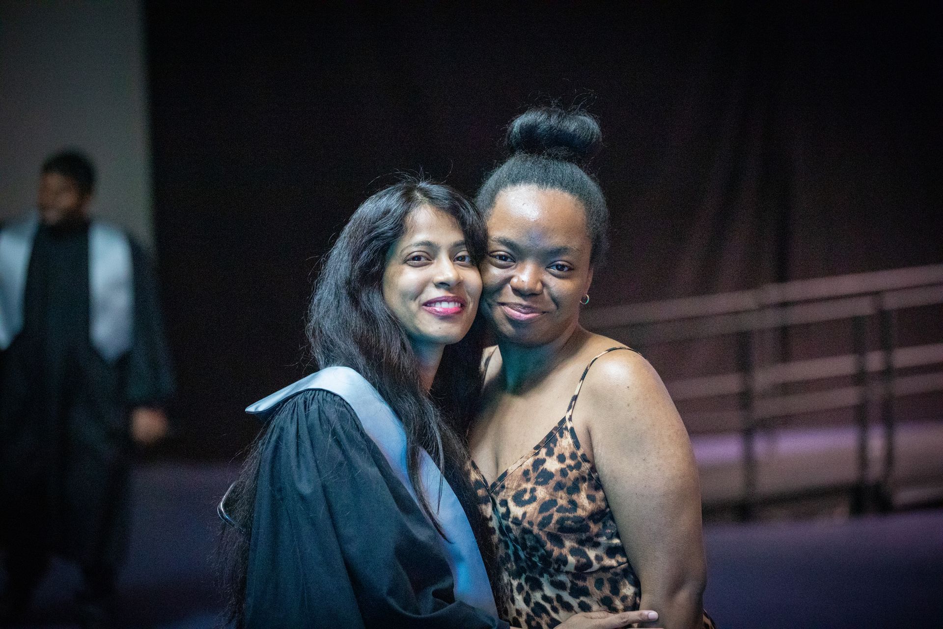 Nipissing University graduate with their family