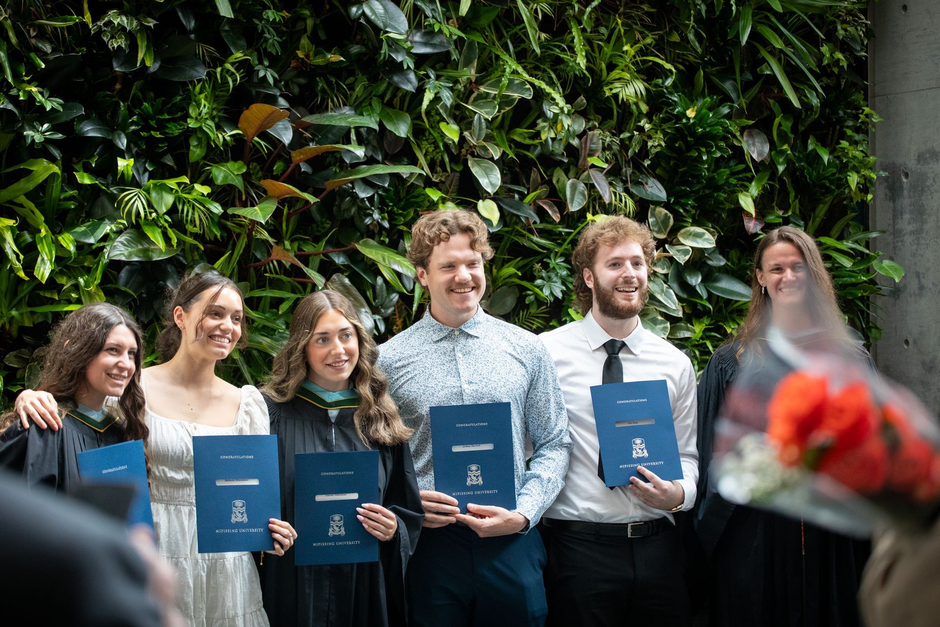 A group of Nipissing University grads