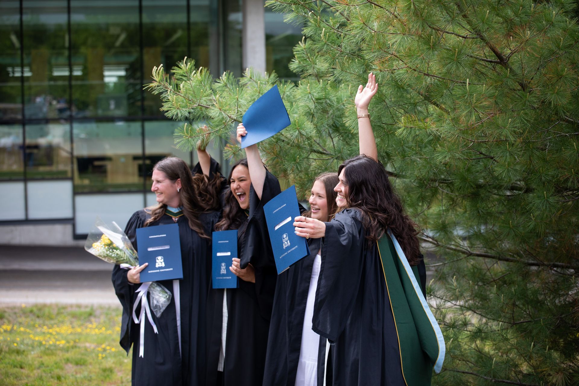 A group of Nipissing University grads