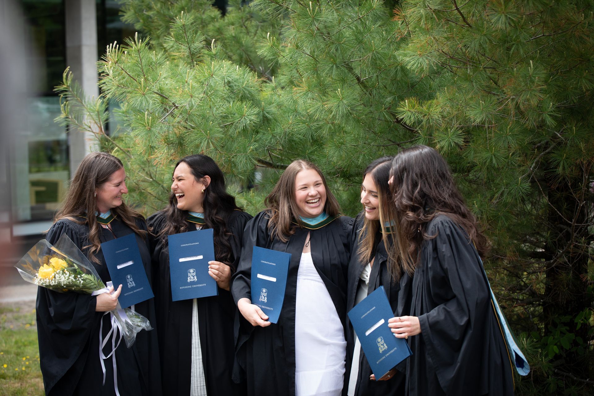 A group of Nipissing University grads