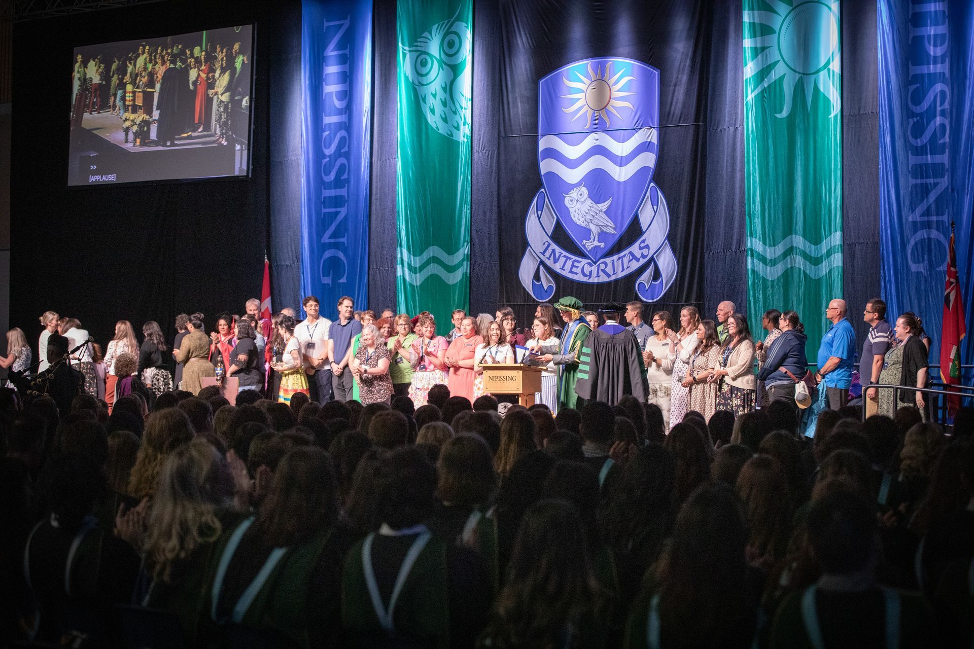 A group of Nipissing University grads