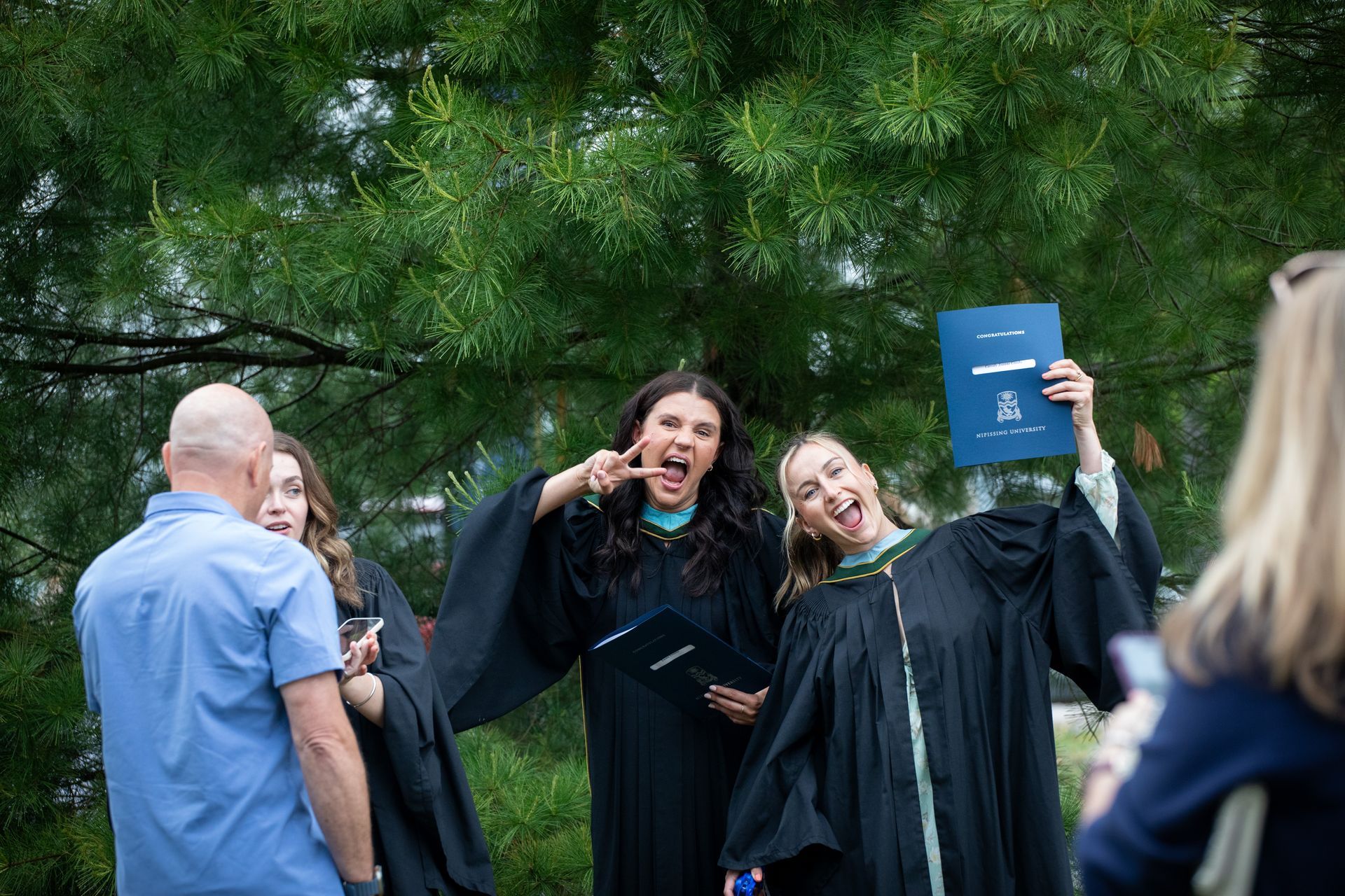 A group of Nipissing University grads