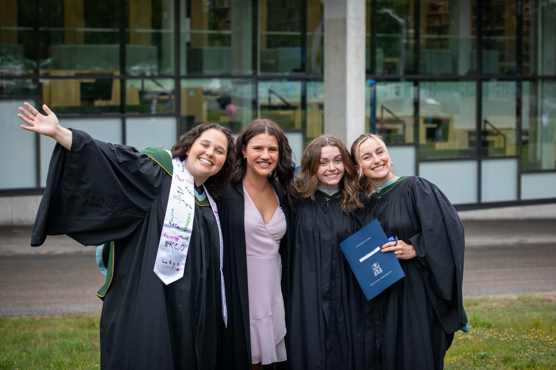 A group of Nipissing University grads