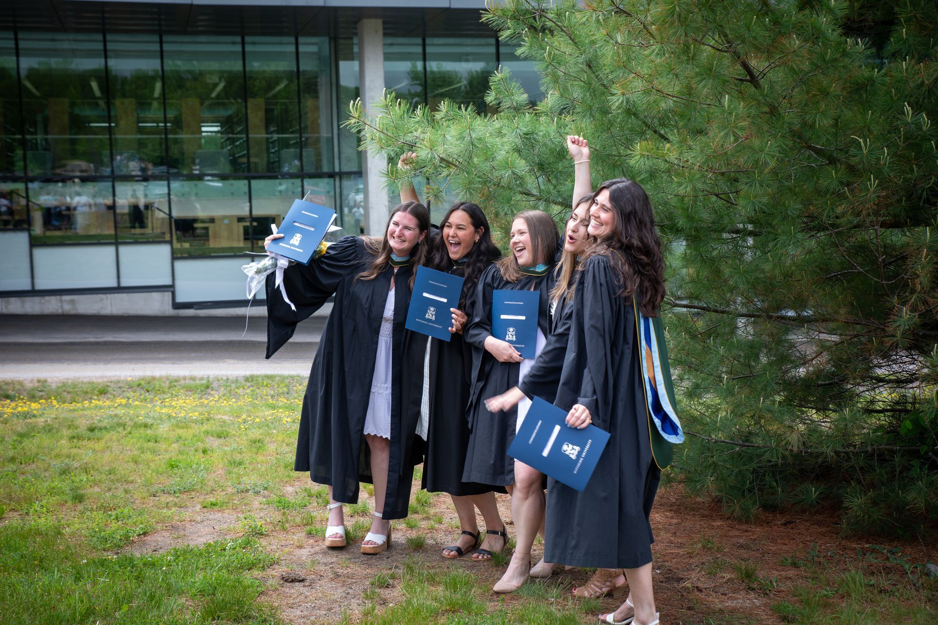A group of Nipissing University grads