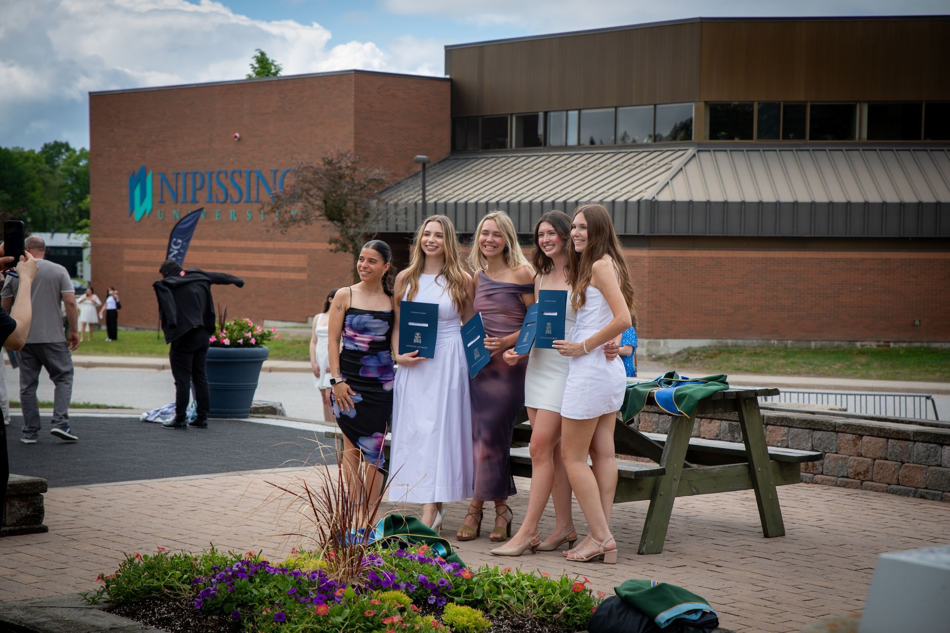 A group of Nipissing University grads