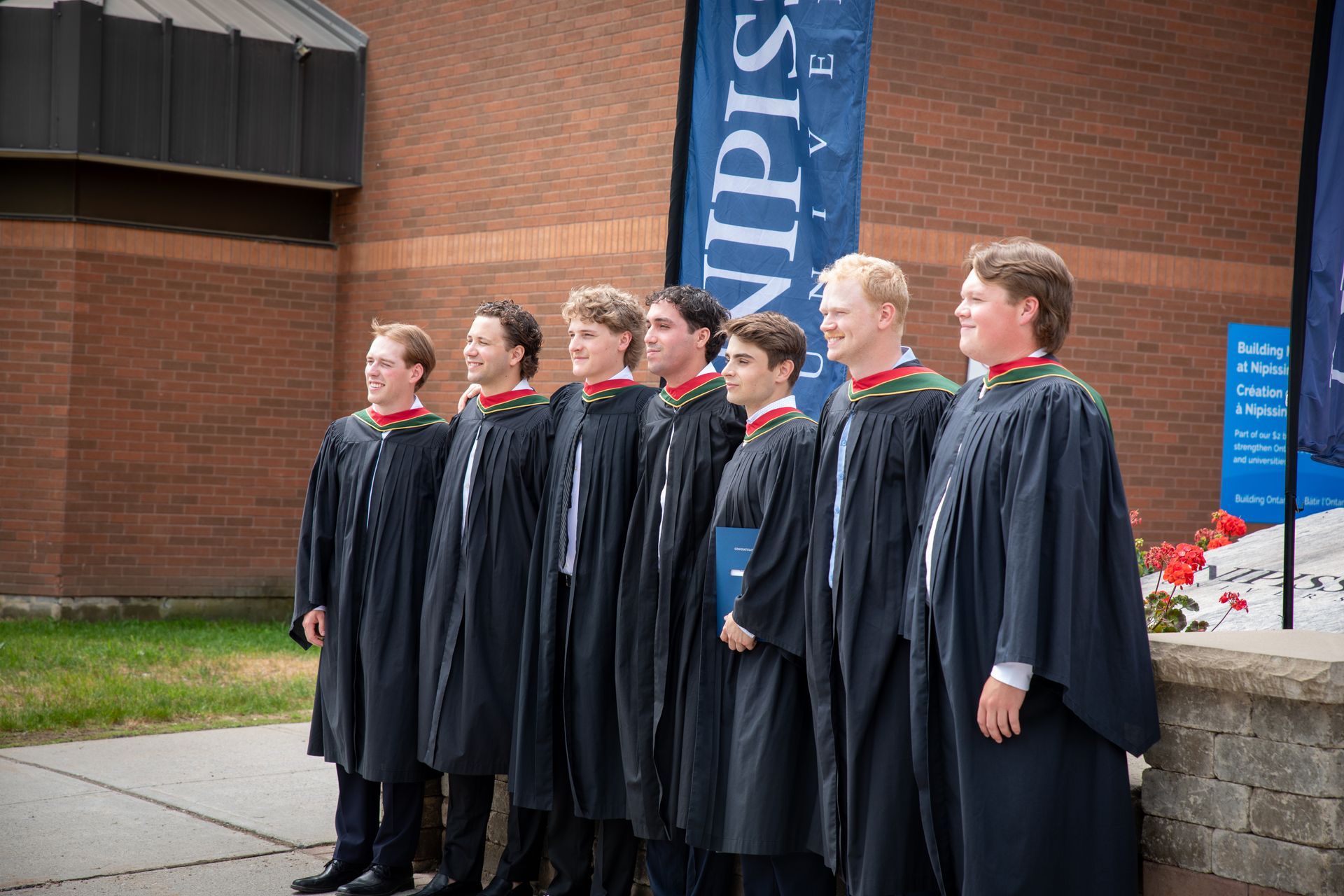 A group of Nipissing University grads
