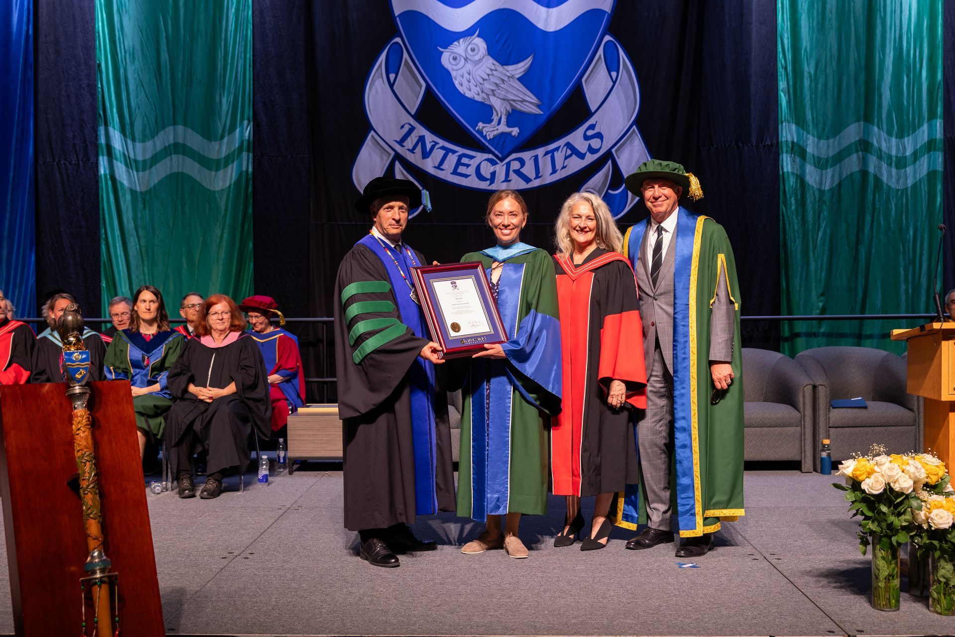 Beckie Scott at Nipissing University