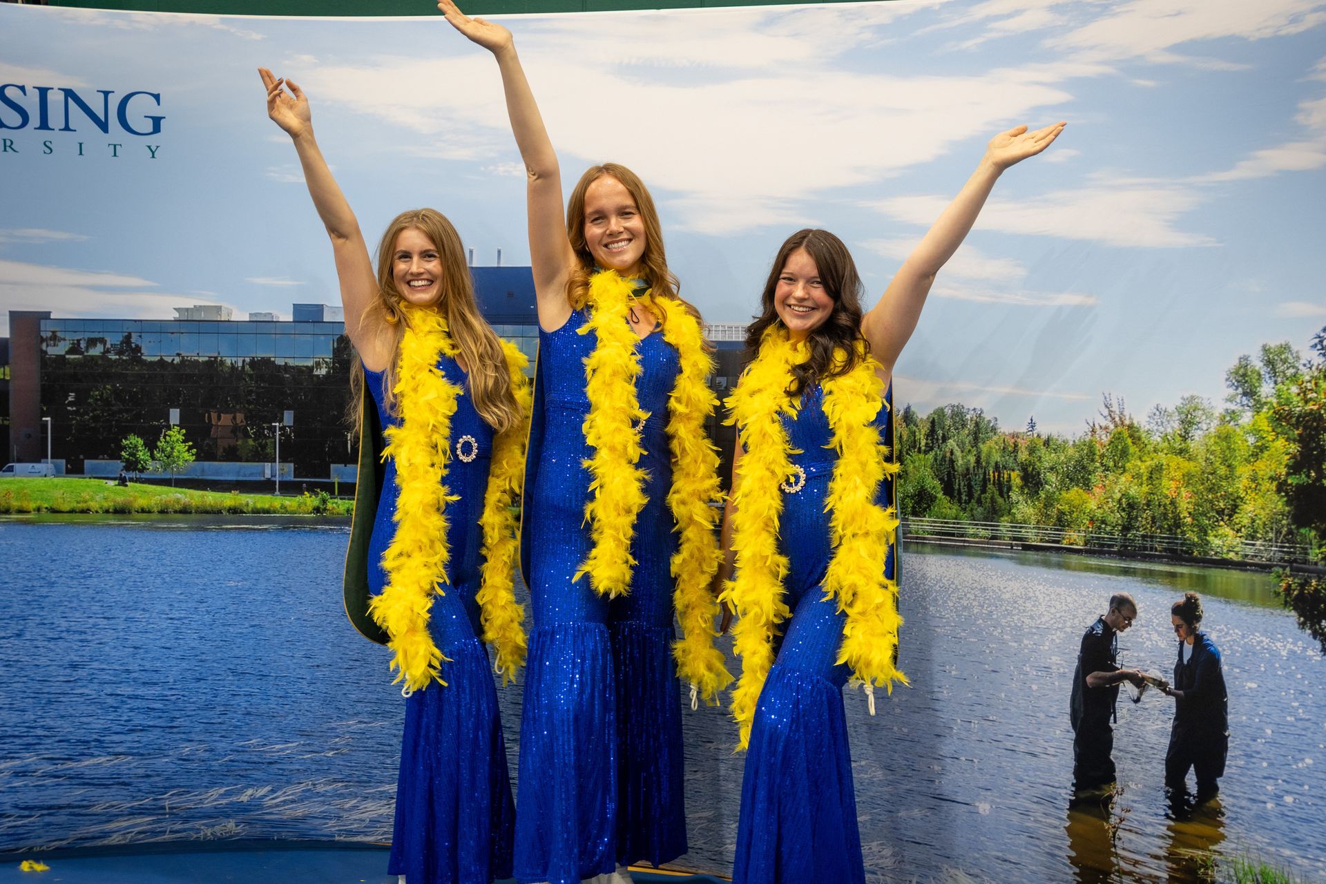 A group of Nipissing University grads