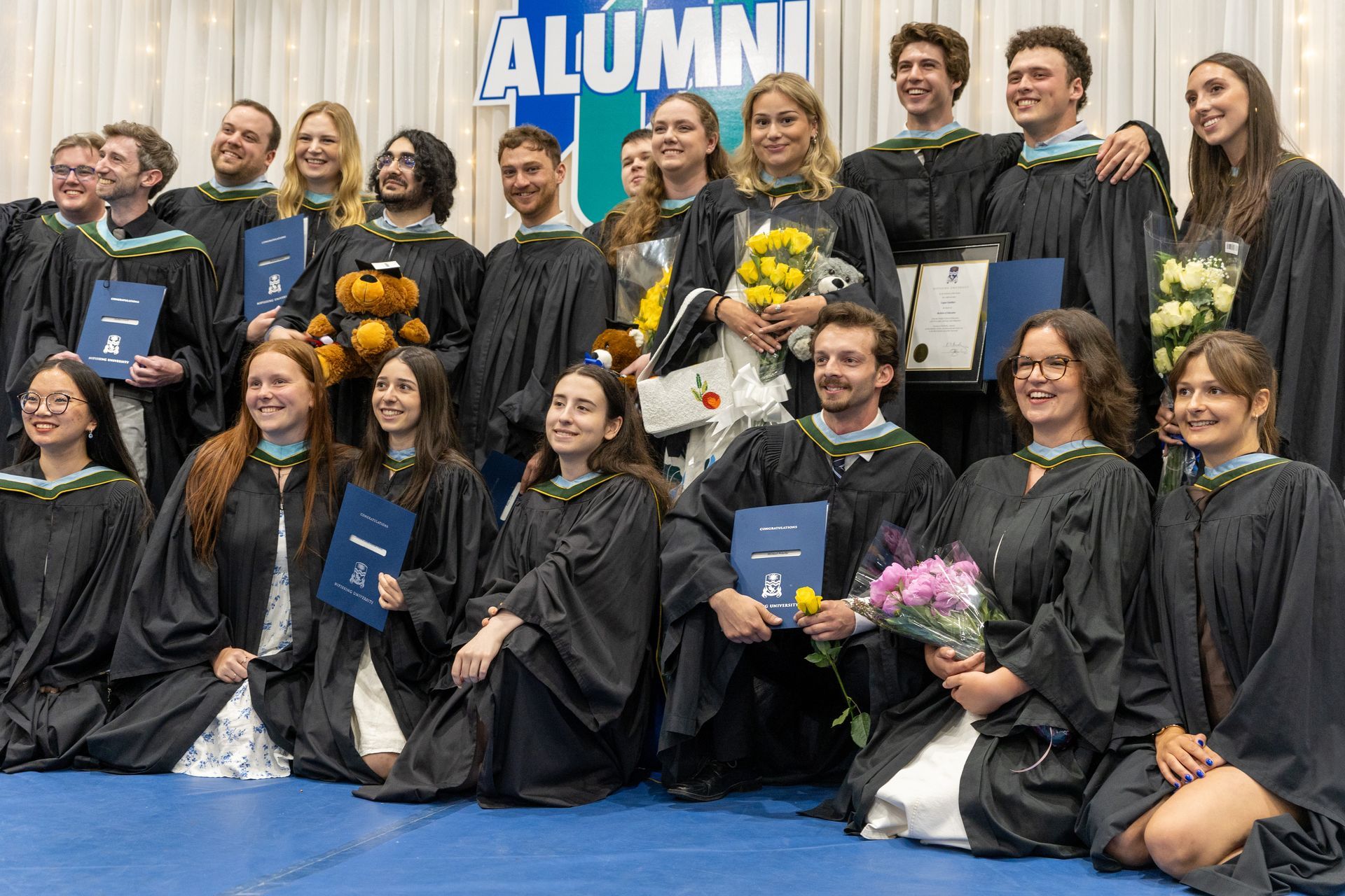 A group of Nipissing University grads