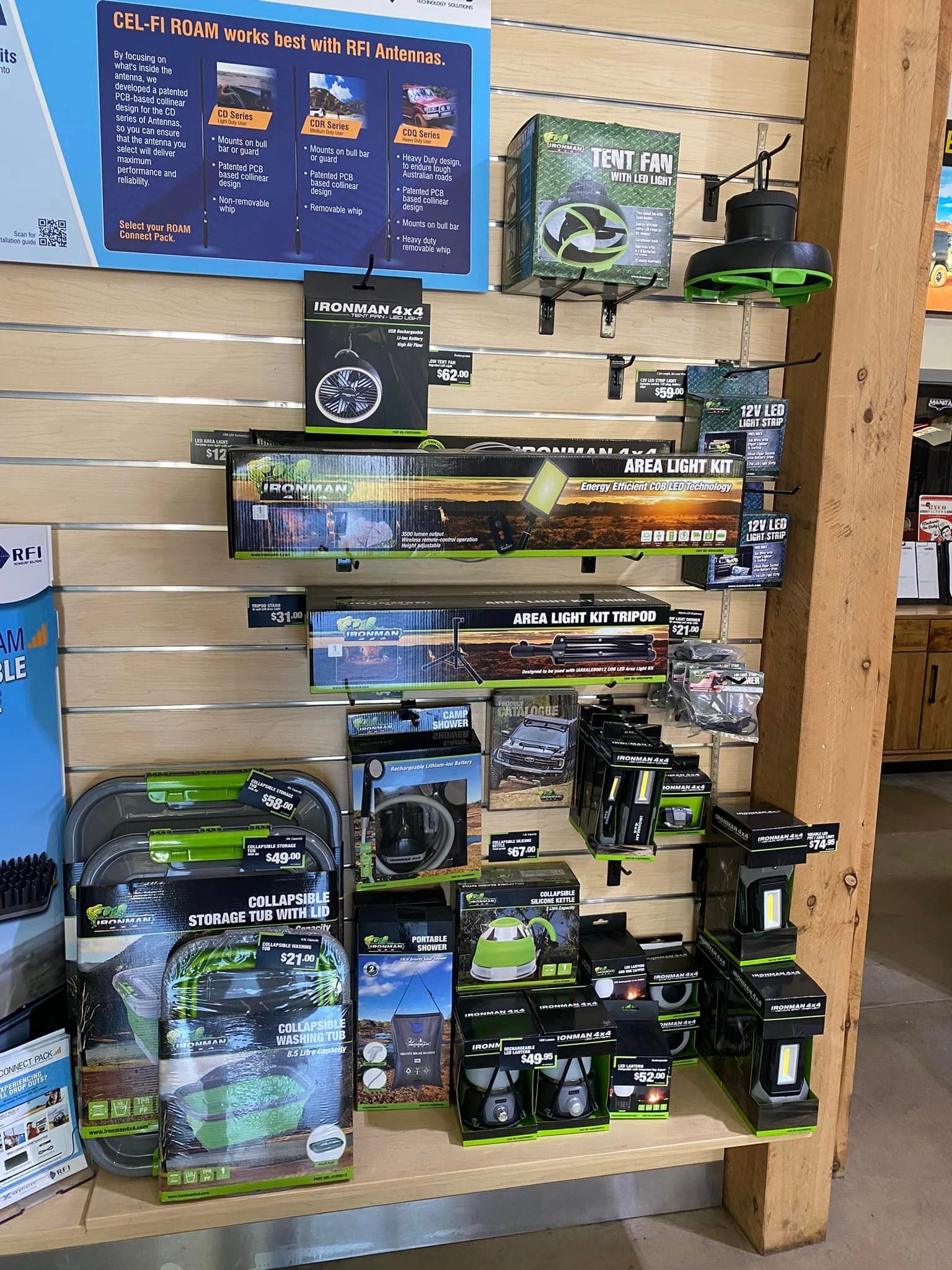 Cordina's Mechanical & 4x4 products on display