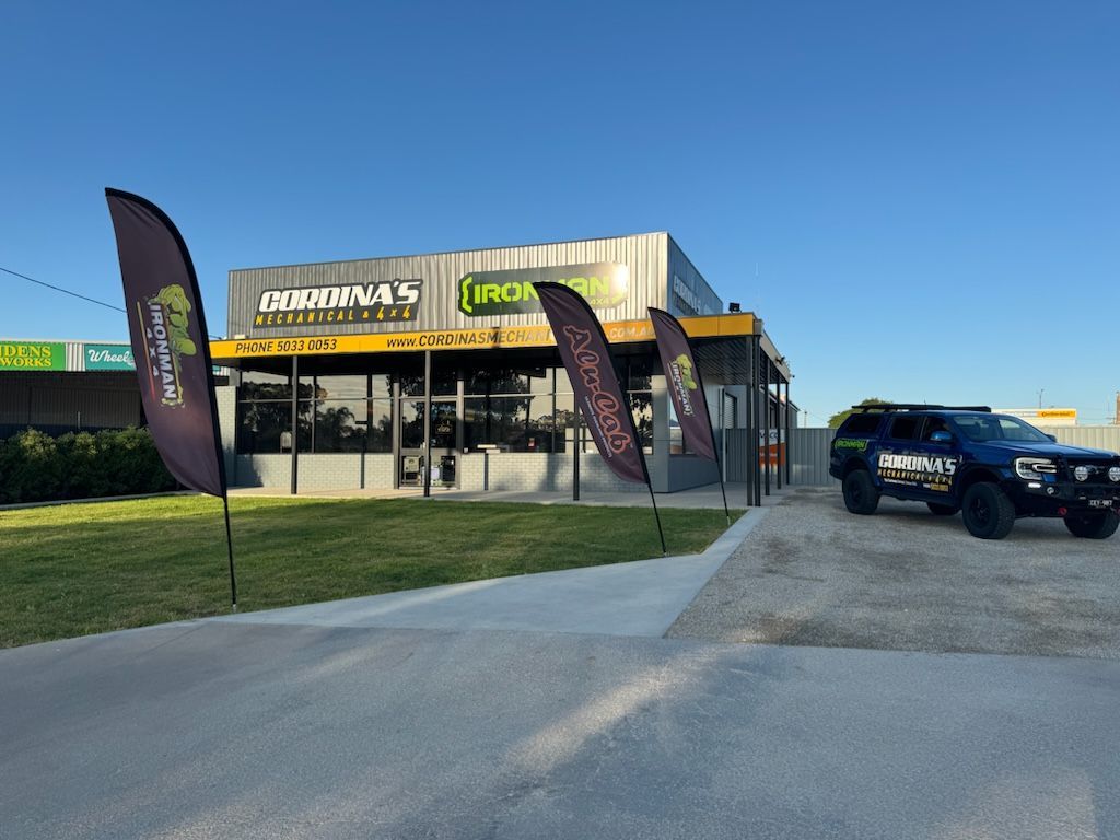 Cordina's Mechanical & 4x4 shopfront