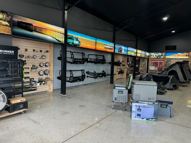Cordina's Mechanical & 4x4 shop interior