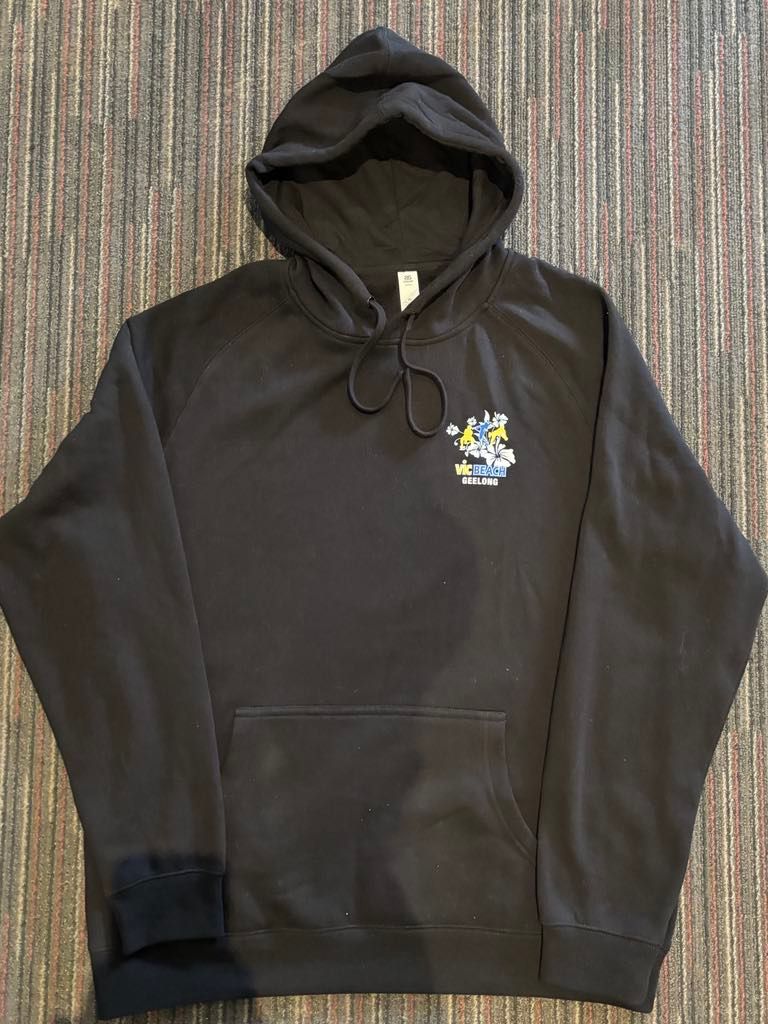 Vic Beach Hoodie (Black)