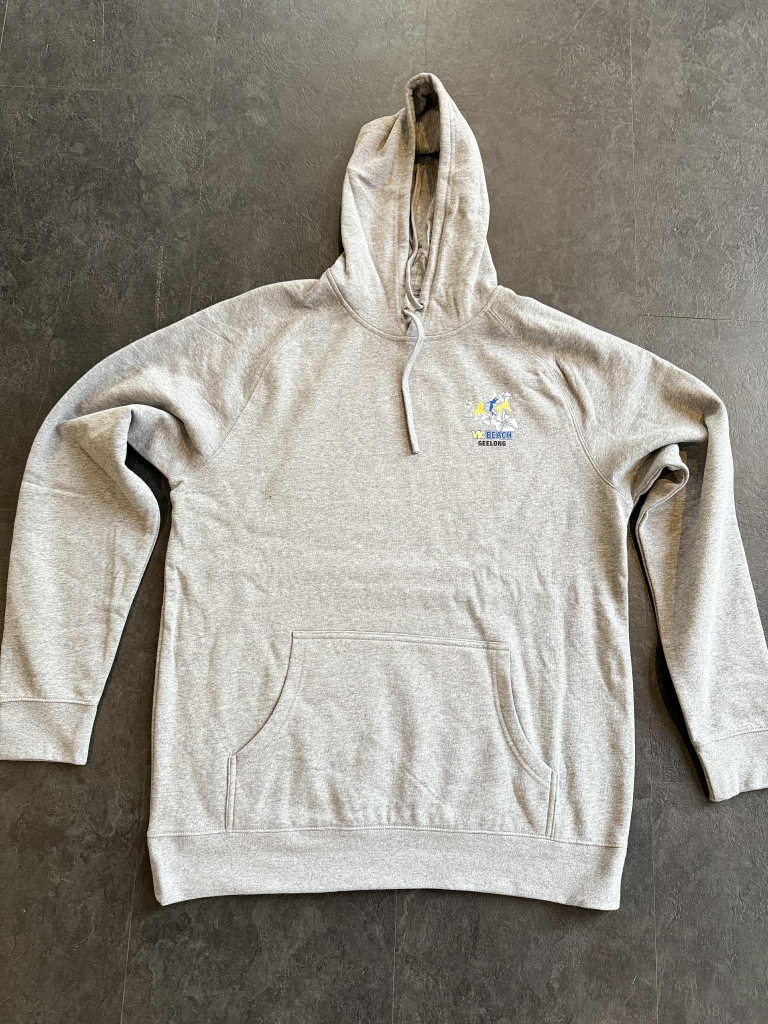 Vic Beach Hoodie (Grey)