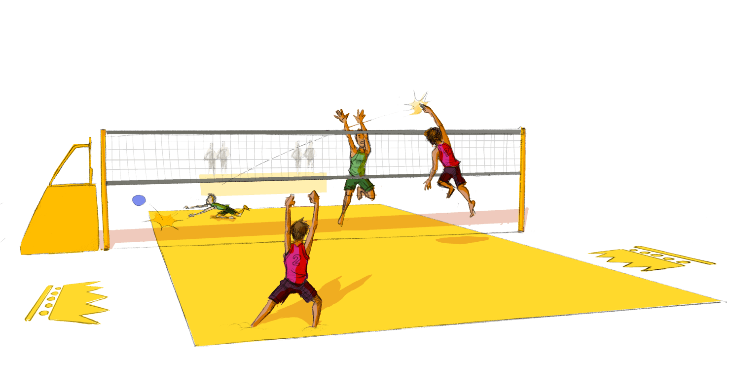 King of the Court - Beach Volleyball