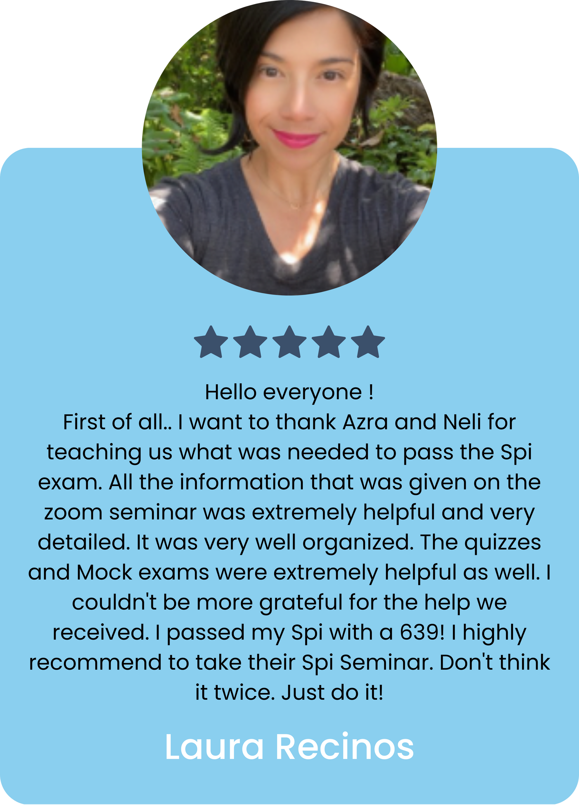 Sono Views Tutoring 5 Star Student Review