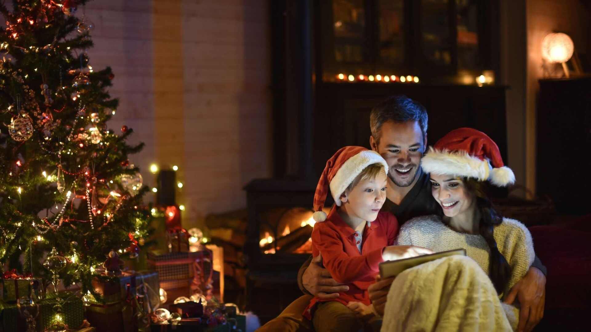 Videochiamata con Babbo Natale