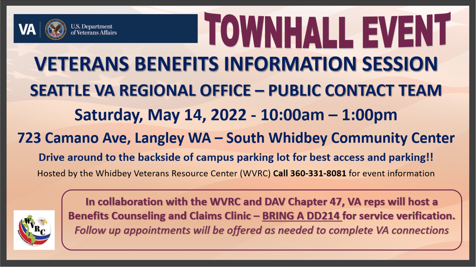 Whidbey Veterans Resource Center Veterans Svc, Langley, WA