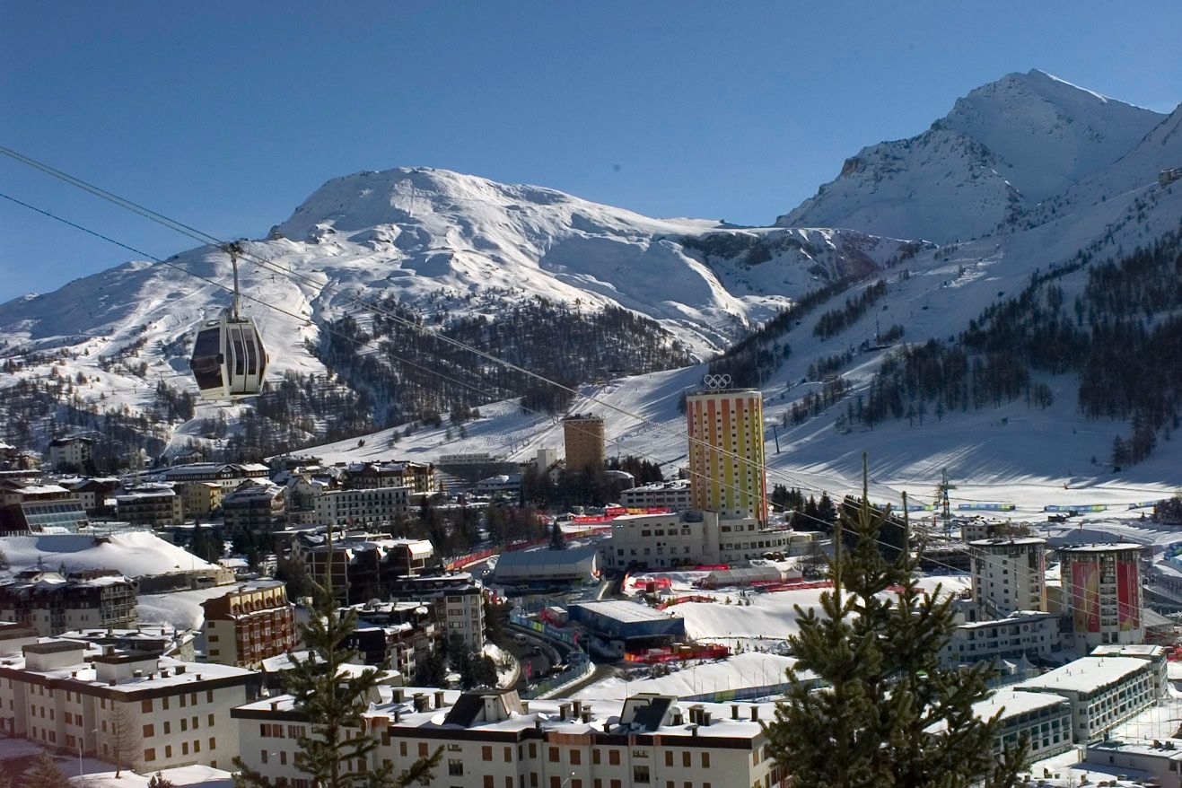 vista sulle montagne