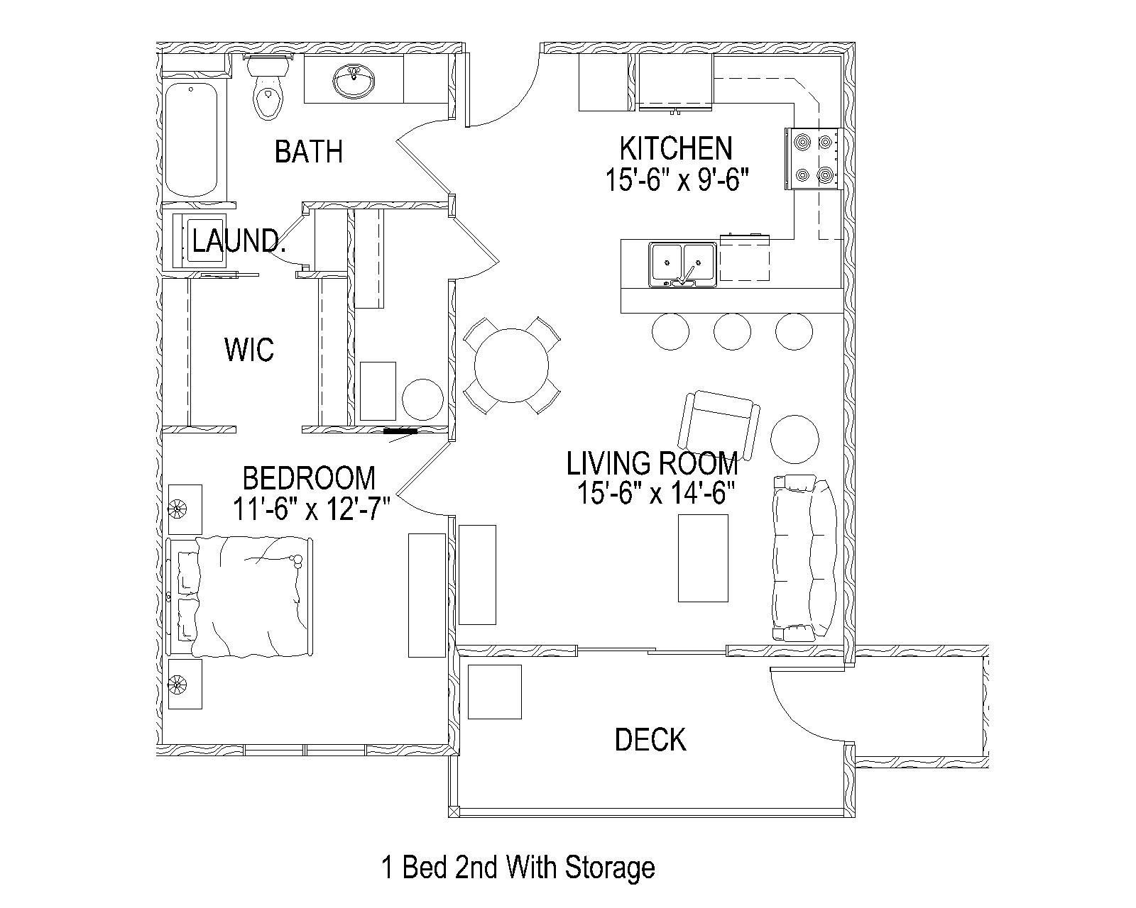 Prairie Vista Apartments - Floor Plan 2