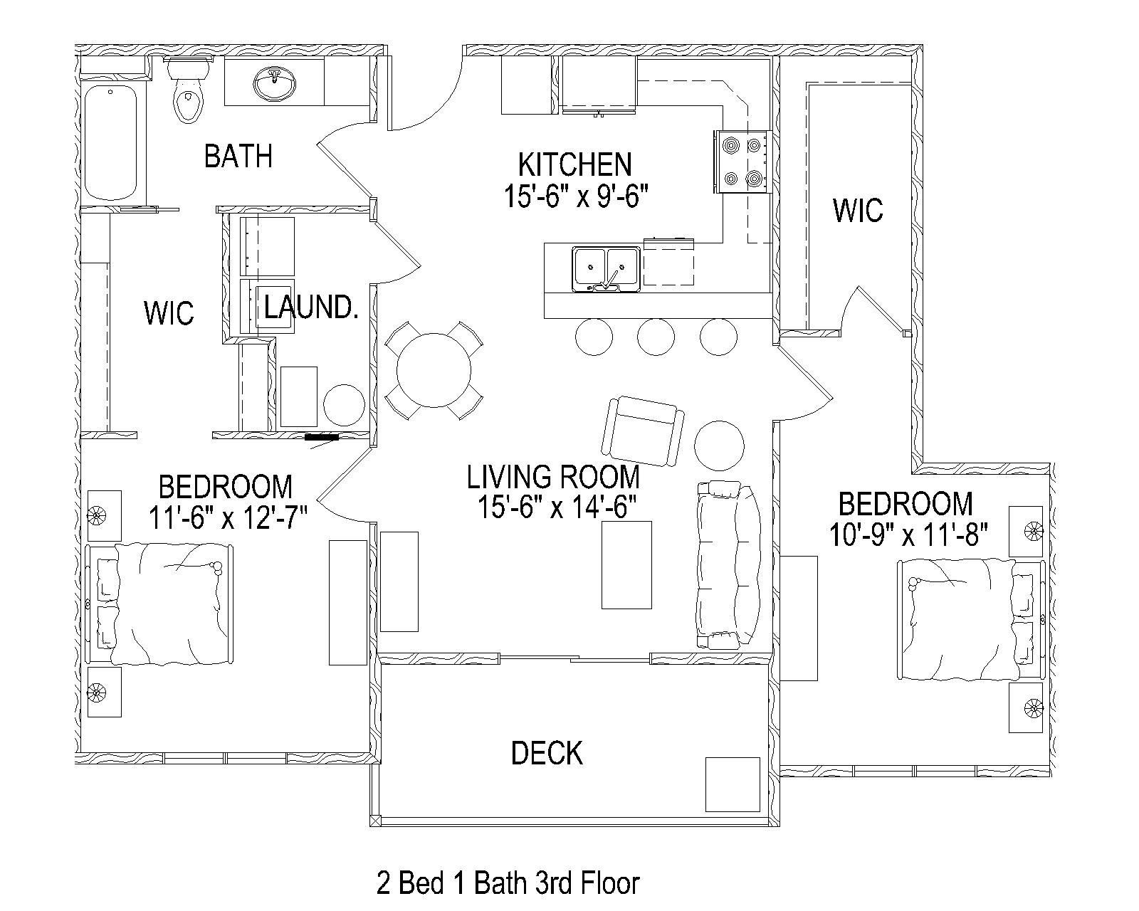 Prairie Vista Apartments - Floor Plan 5