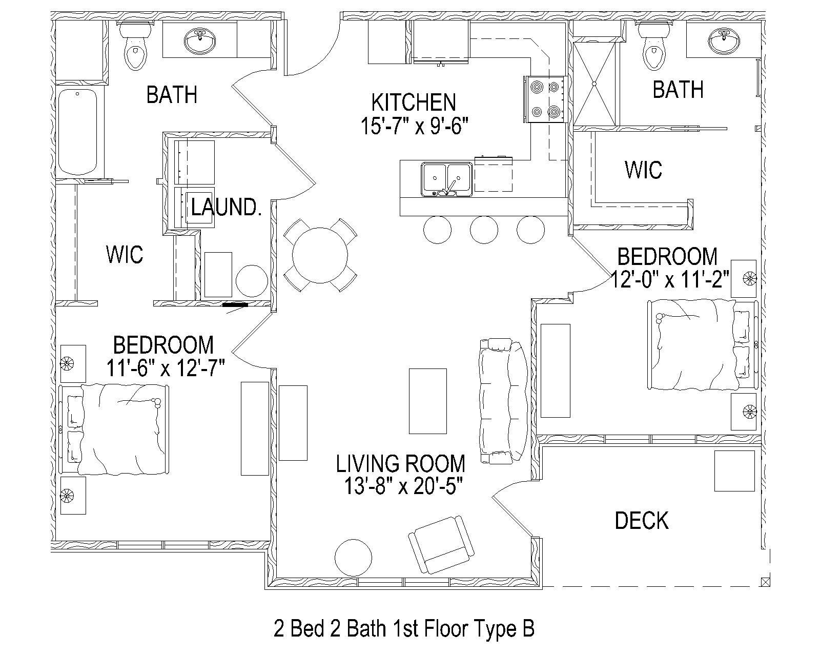 Prairie Vista Apartments - Floor Plan 7