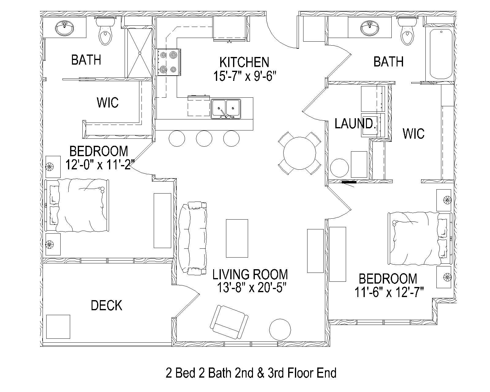 Prairie Vista Apartments - Floor Plan 8