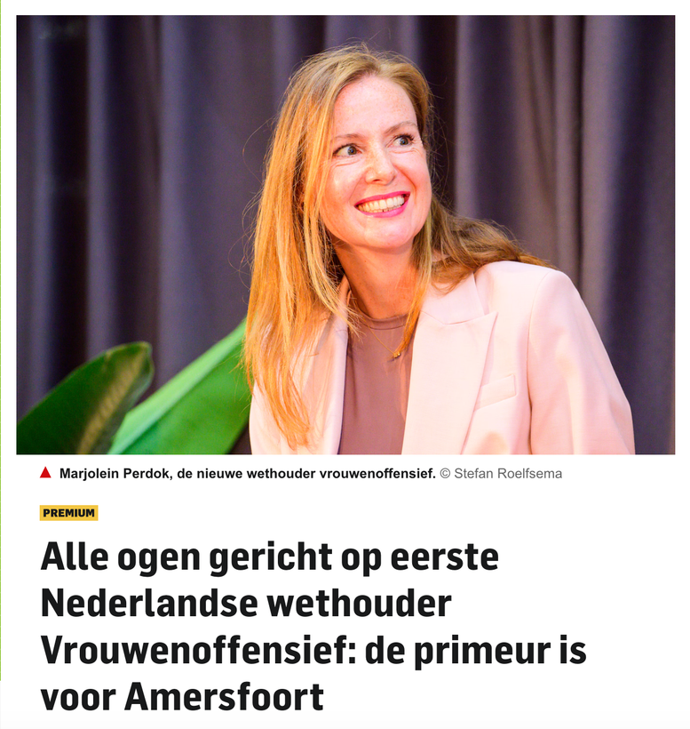 Marjolein Perdok - Wethouder Gemeente Amersfoort