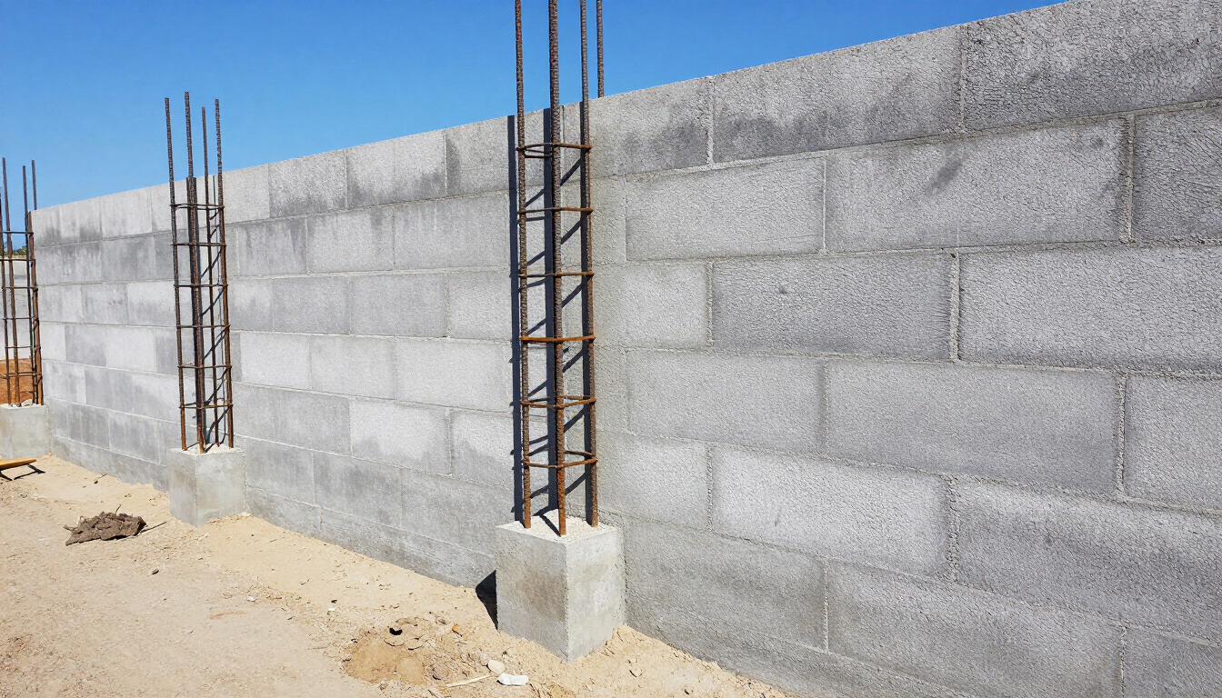 Professional Block Wall Installation