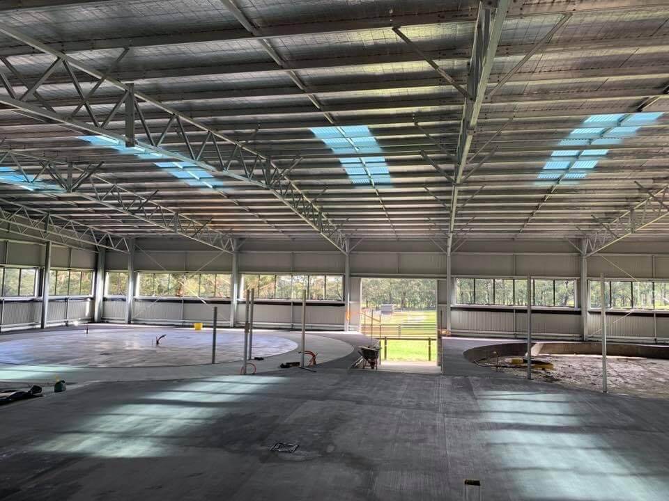 Commercial Space with Plain Concrete - Concreting in Southern Highlands, NSW