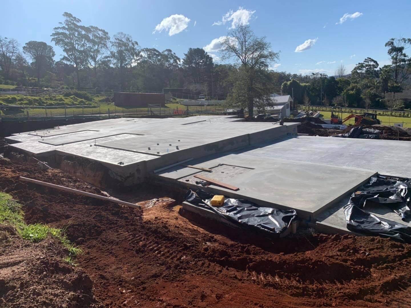 New Home Build - Concreting in Southern Highlands, NSW