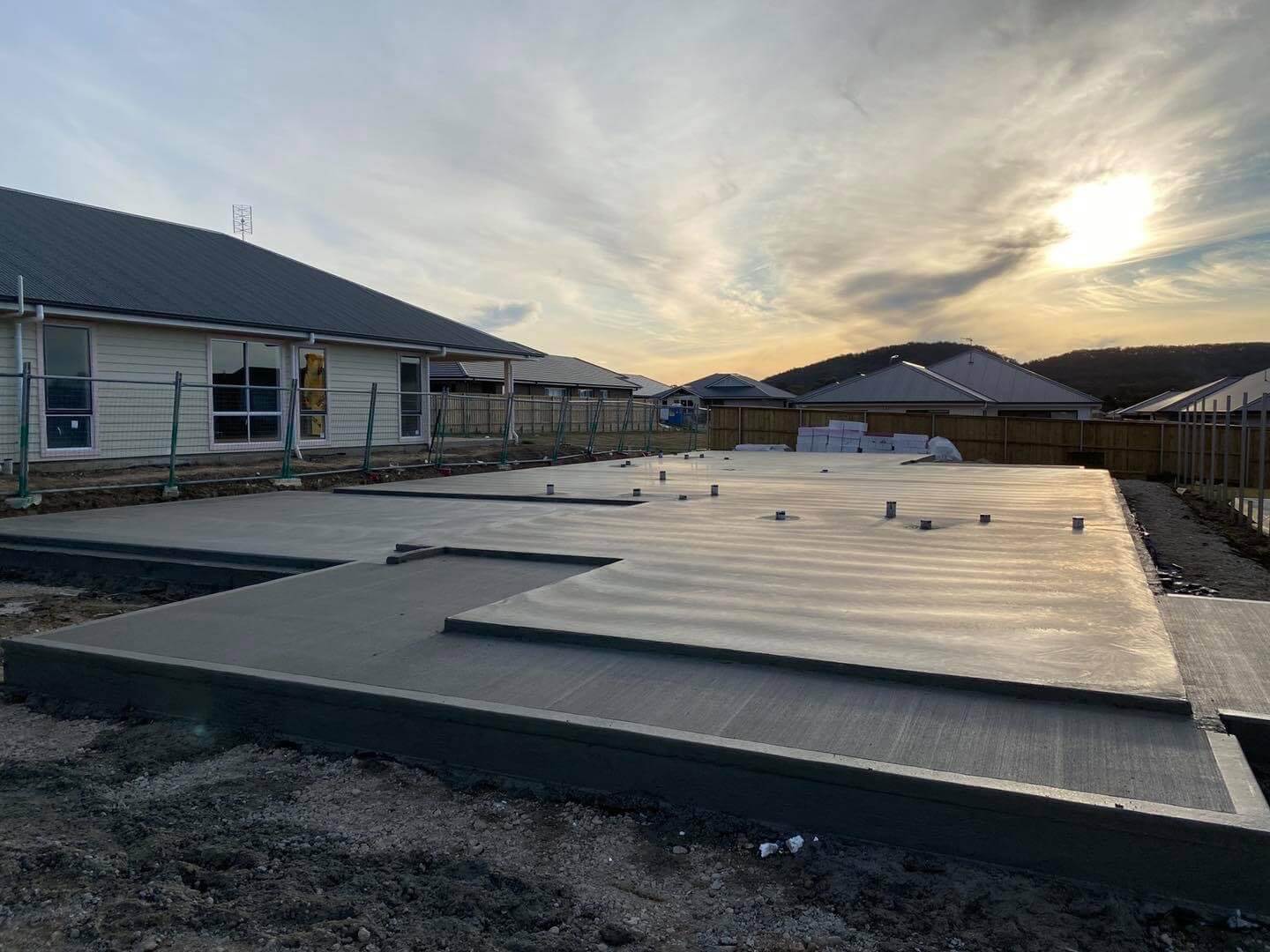 New House Build - Concreting in Southern Highlands, NSW
