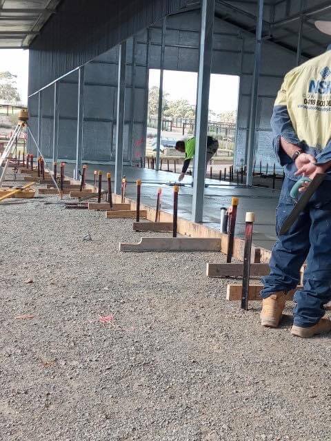 Commercial Warehouse - Concreting in Southern Highlands, NSW
